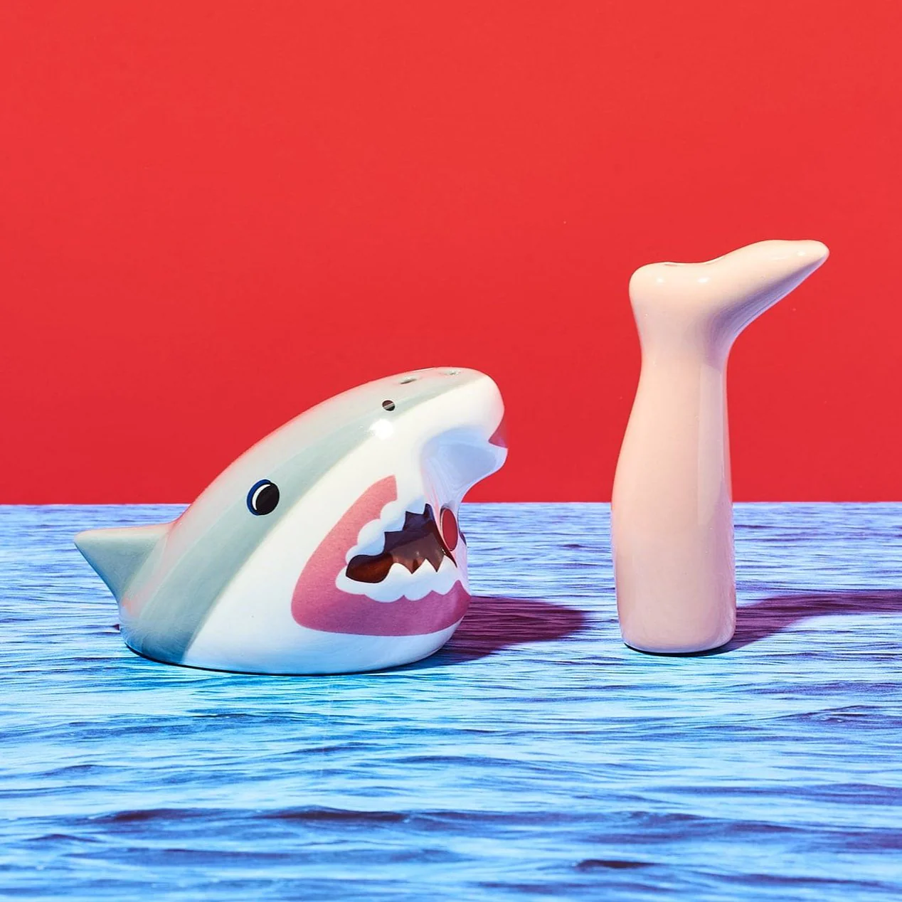 Shark & Foot Salt and Pepper Shakers - Image 2