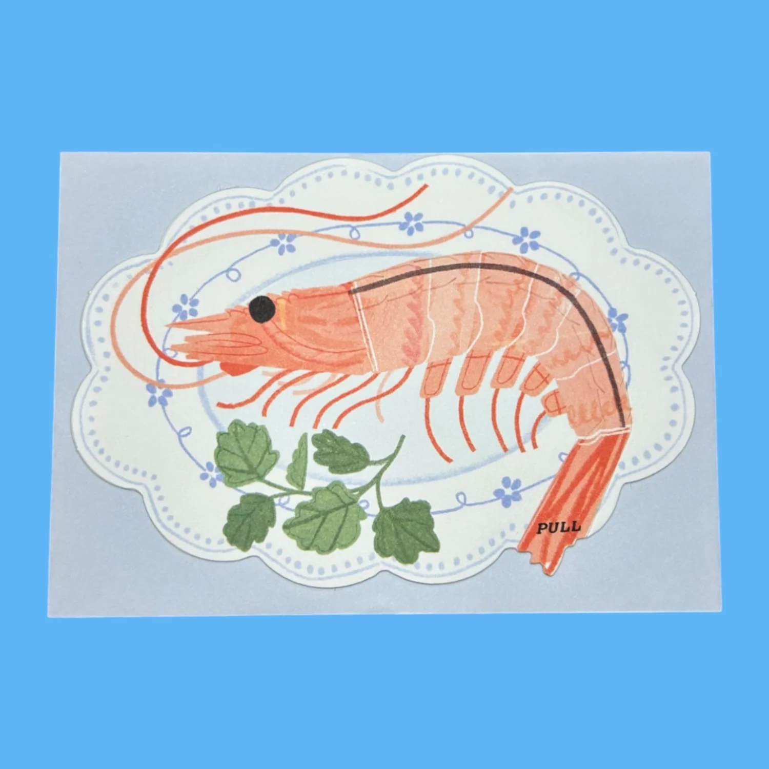 You're The Shit Shrimp Pop-Up Greeting Card - Image 3