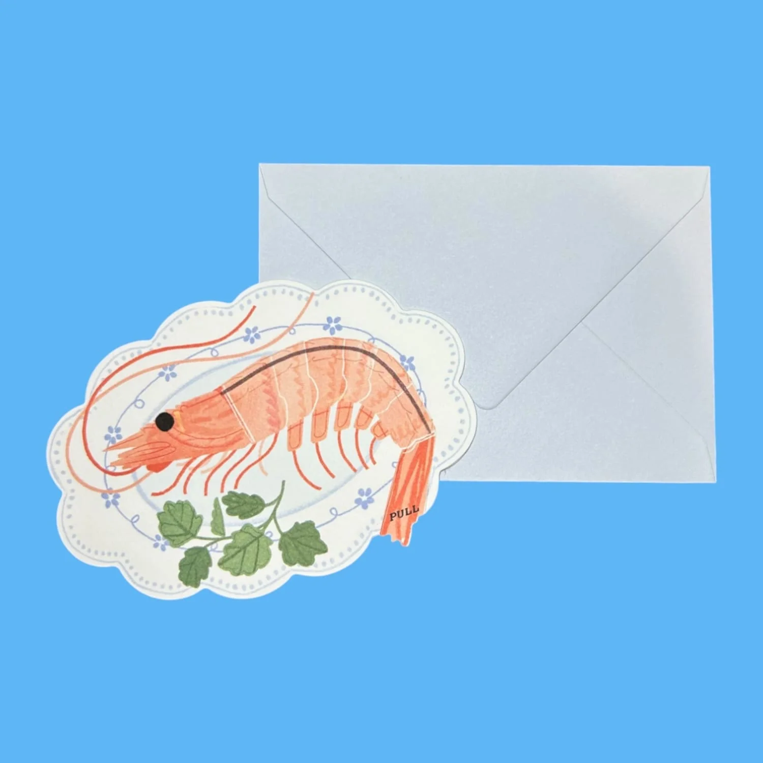 You're The Shit Shrimp Pop-Up Greeting Card - Image 4
