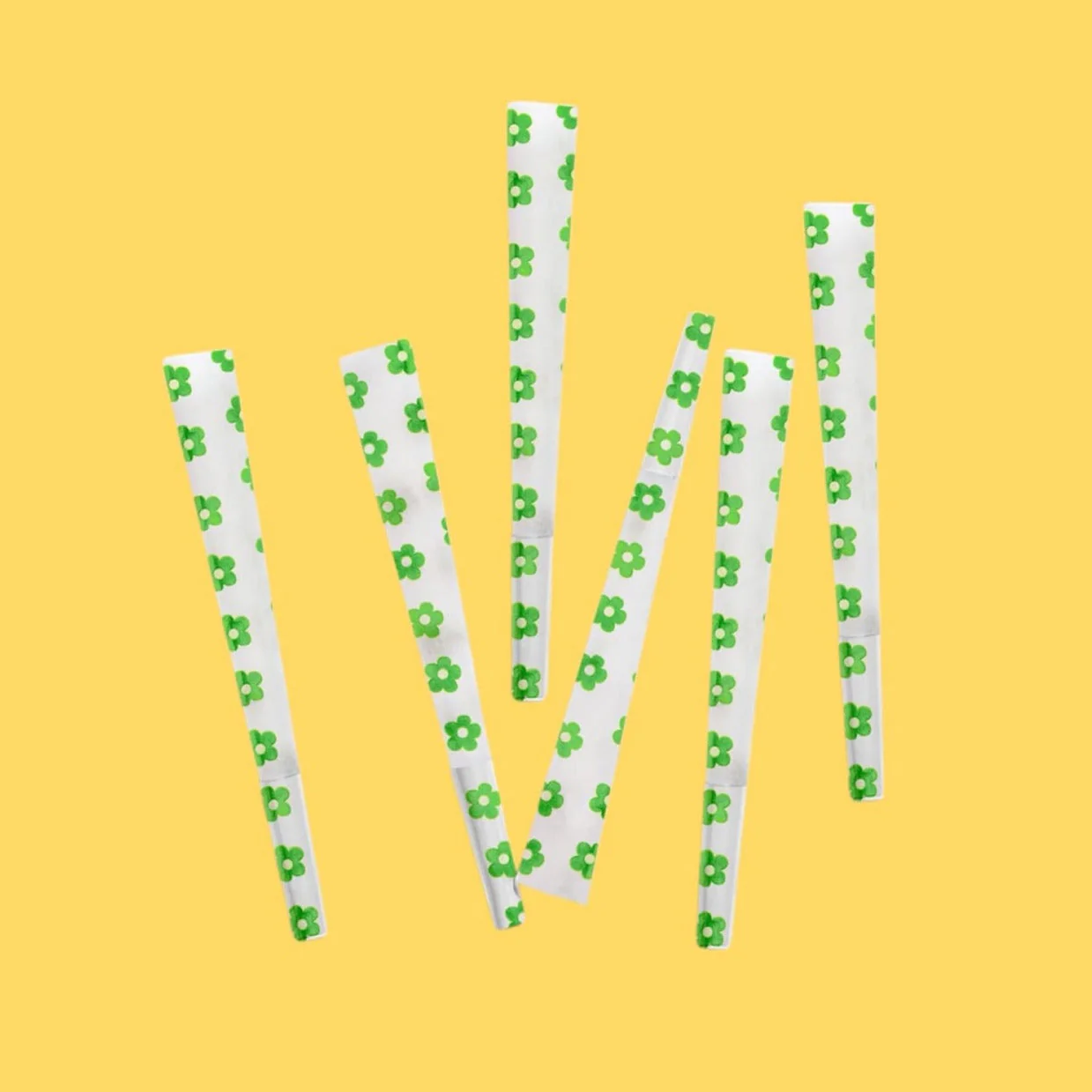 Edie Parker's Signature Flower Preroll Cones - Green