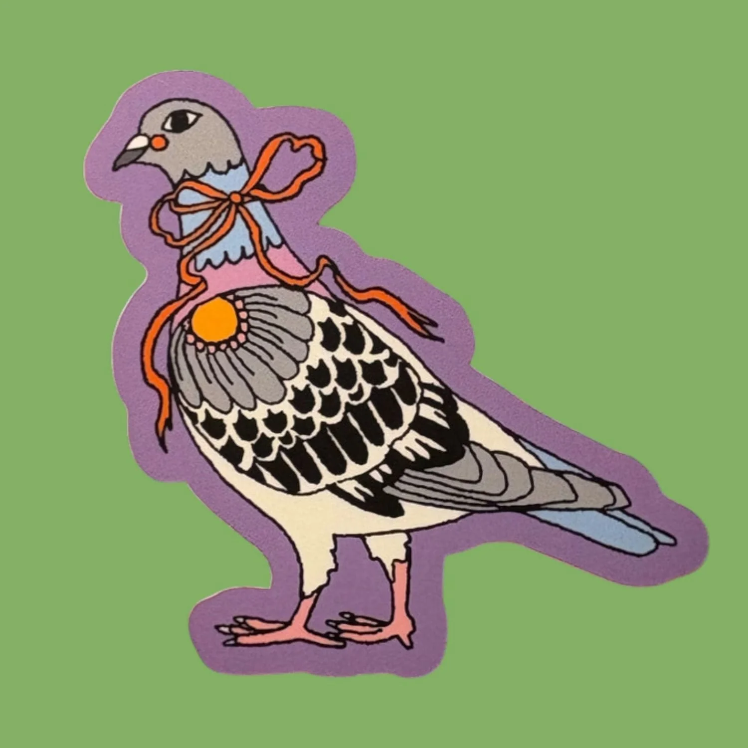 Silly Pigeon Sticker