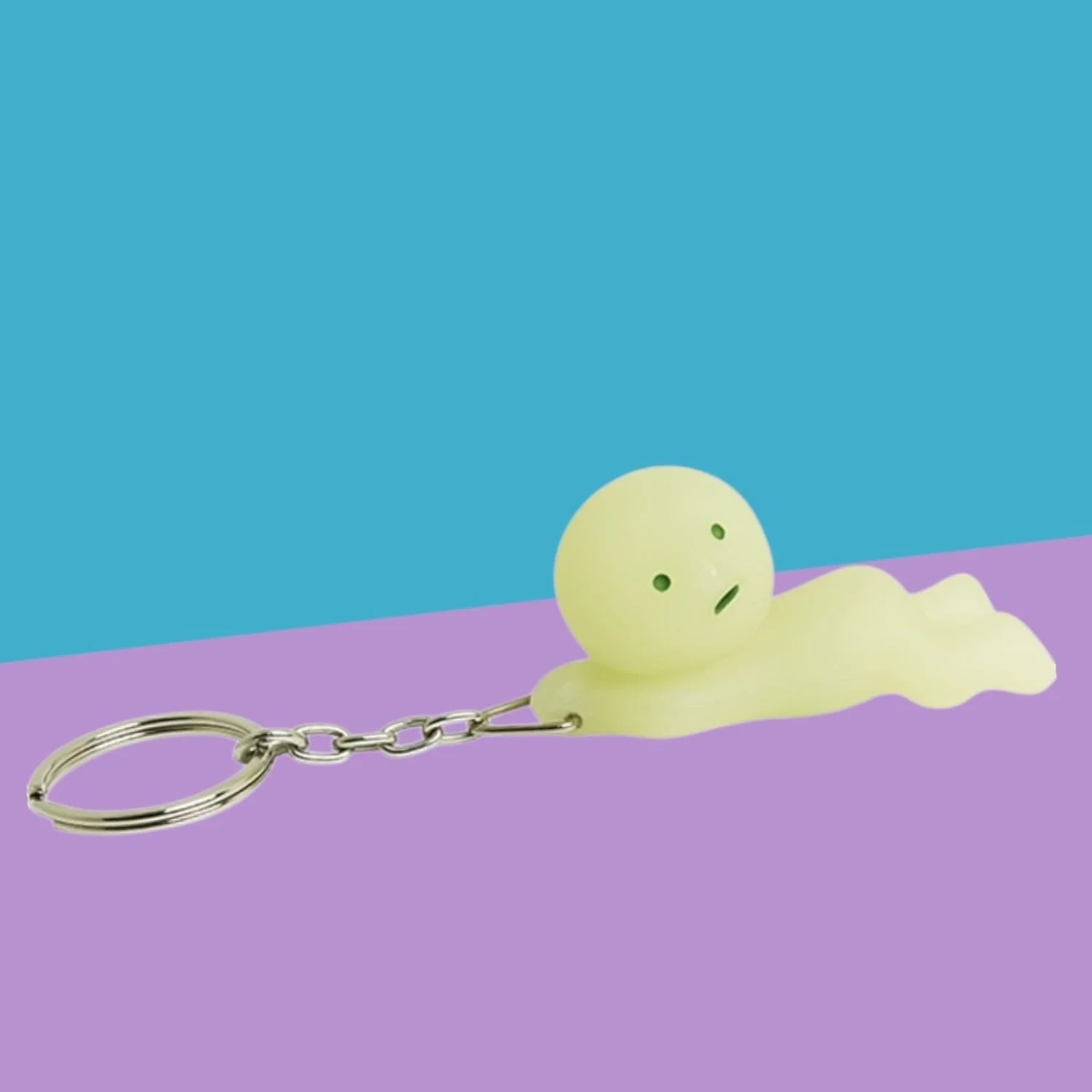 Smiski Grabbing Keychain Figurine