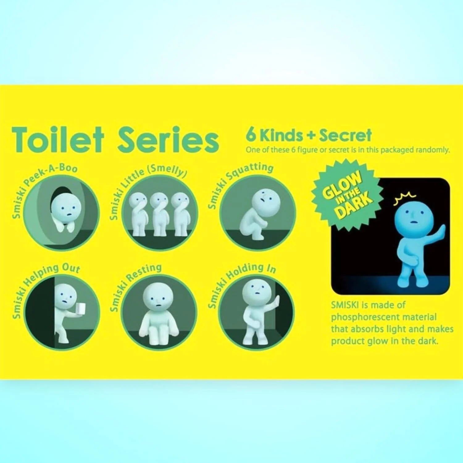 Smiski Mini Figurine - Toilet - Image 3