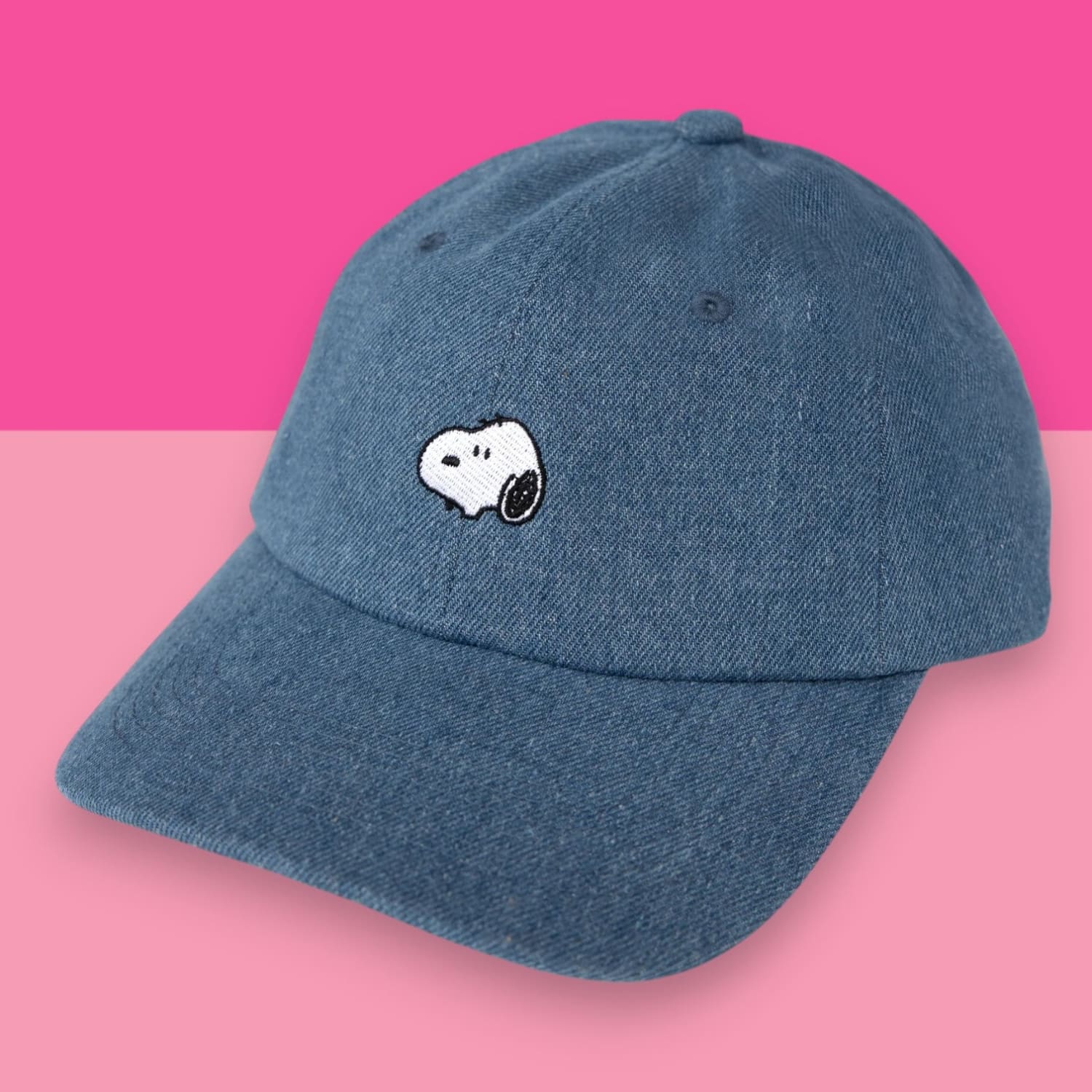 Snoopy Denim Dad Hat - Image 2