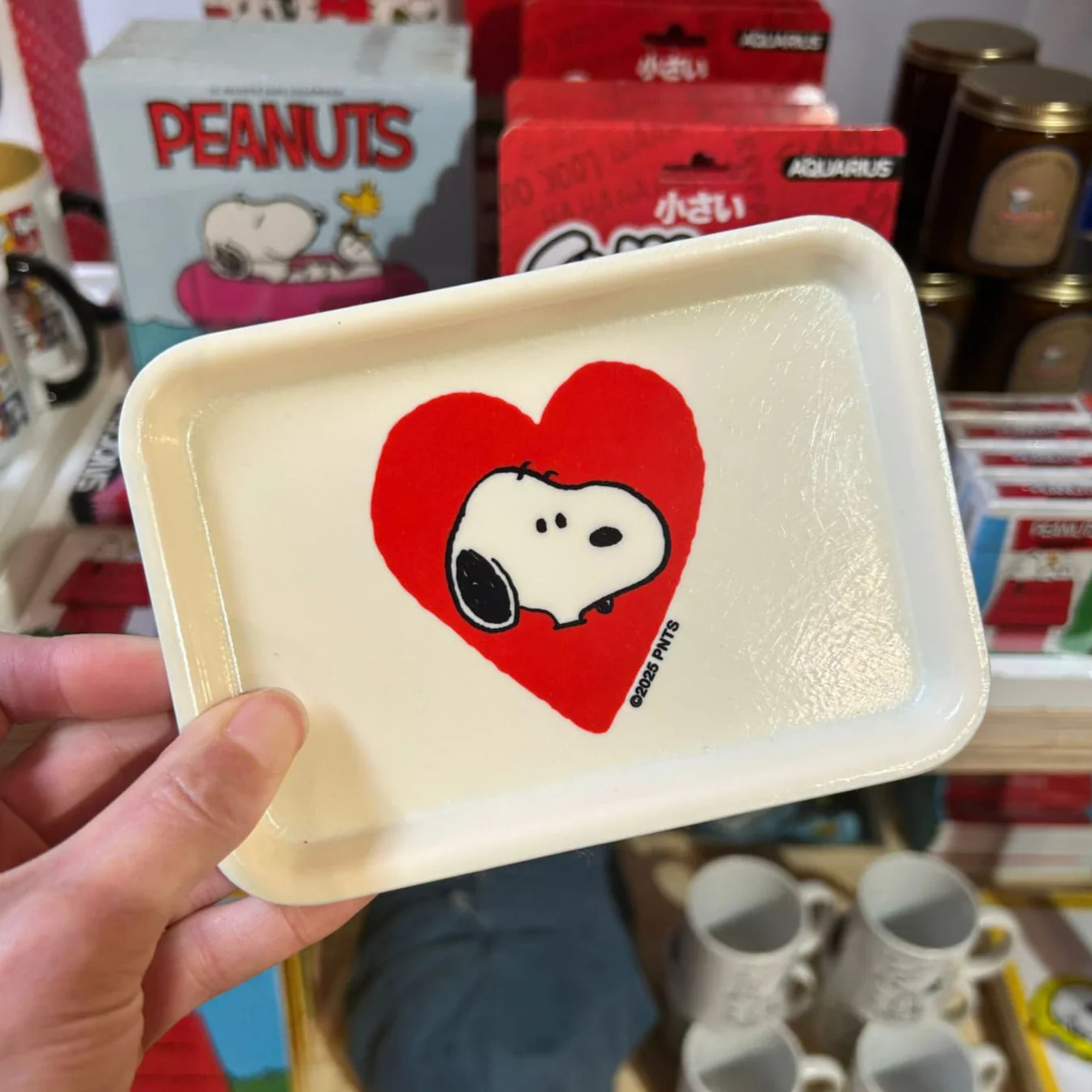 Snoopy Heart Trinket Tray