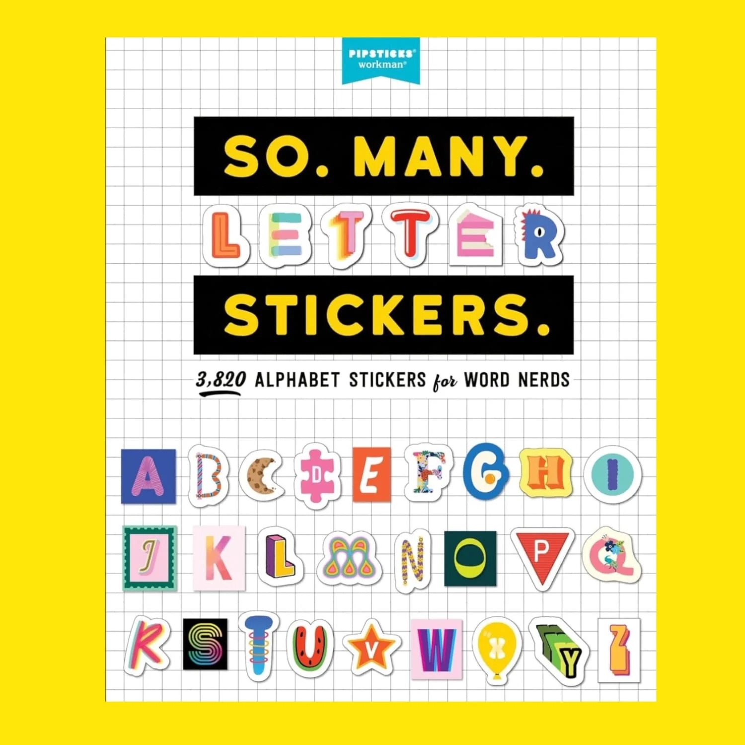 So Many Letter Stickers