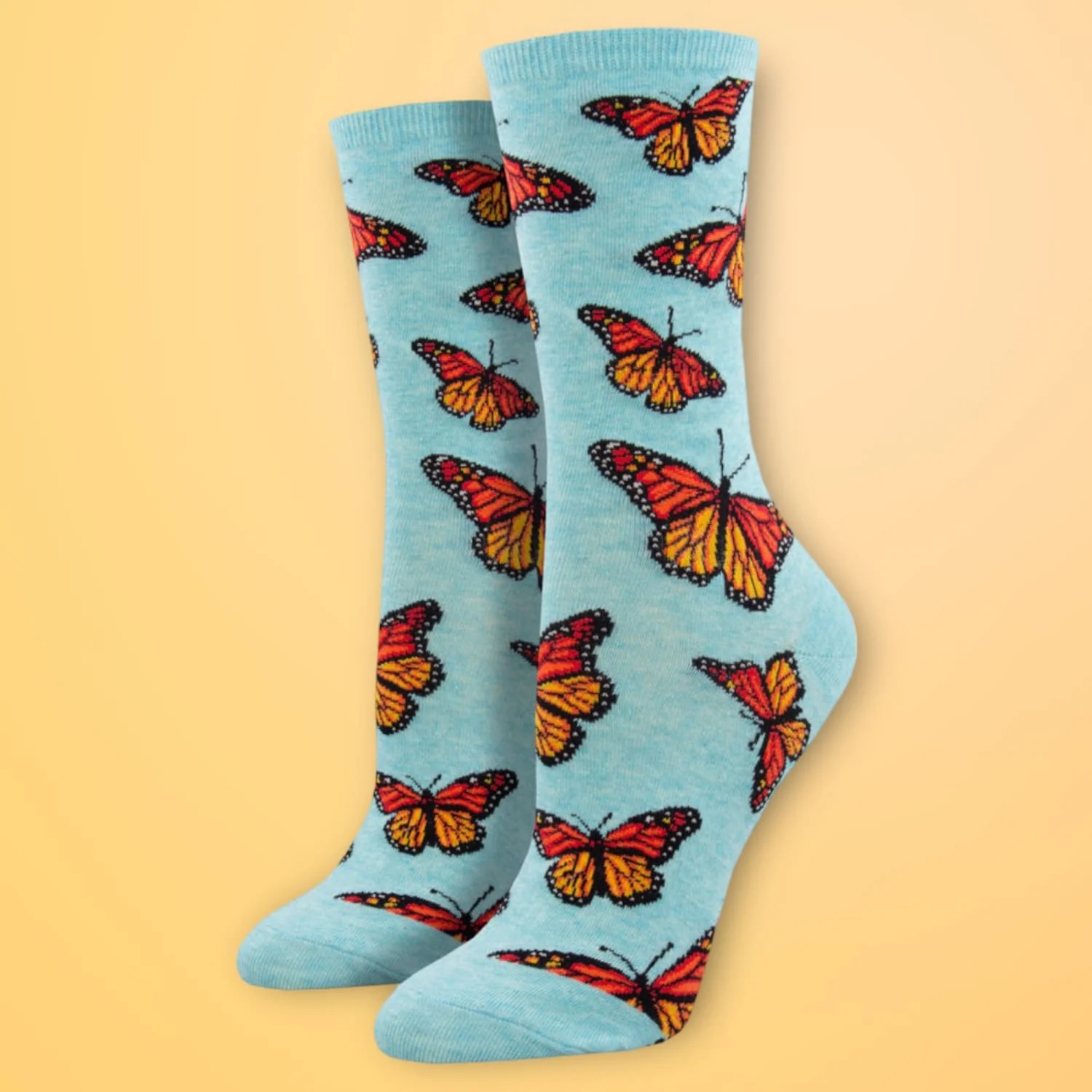 Social Butterfly - Women's Novelty Socks