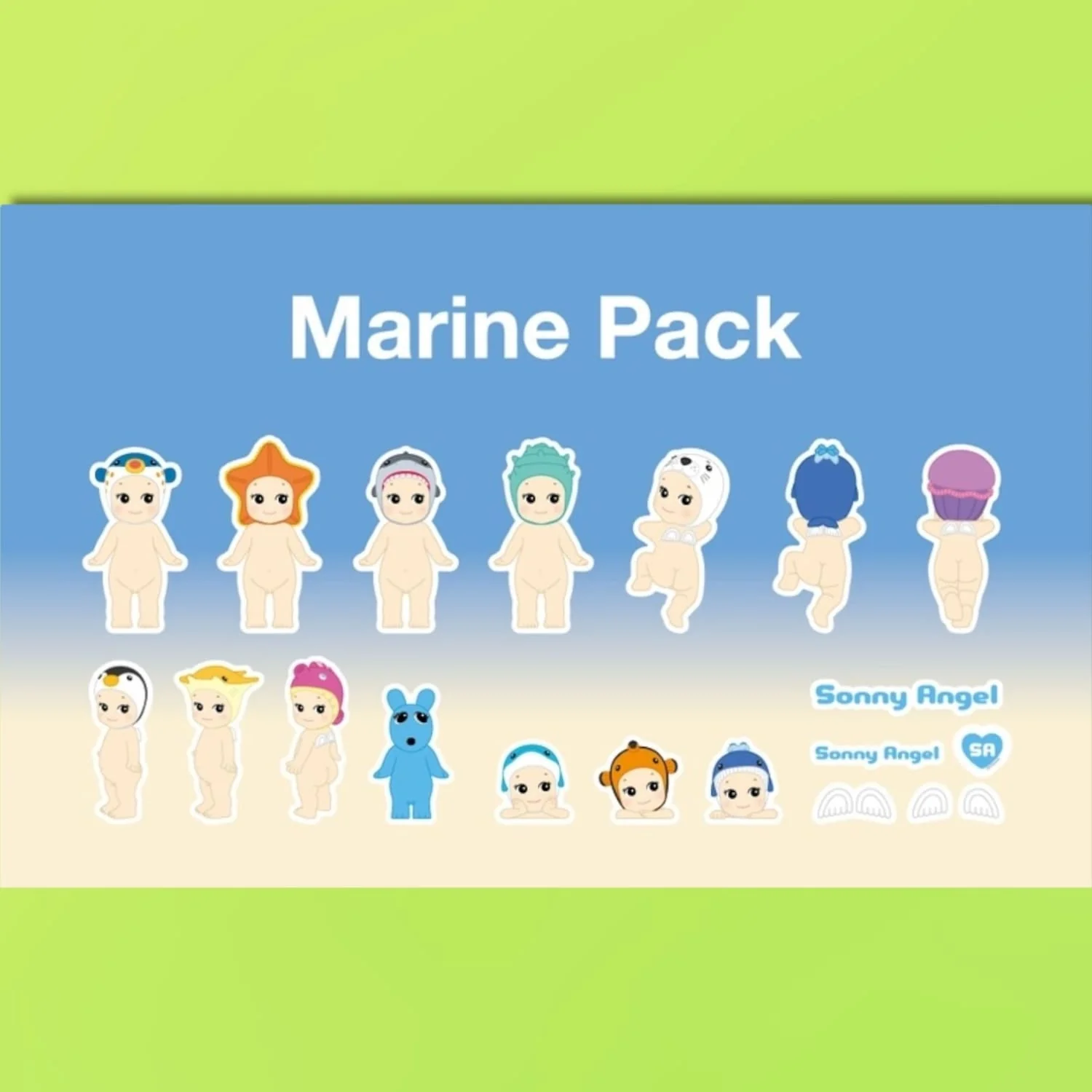 Sonny Angel Blind Box Sticker Pack - Series 1 Animal - Image 3