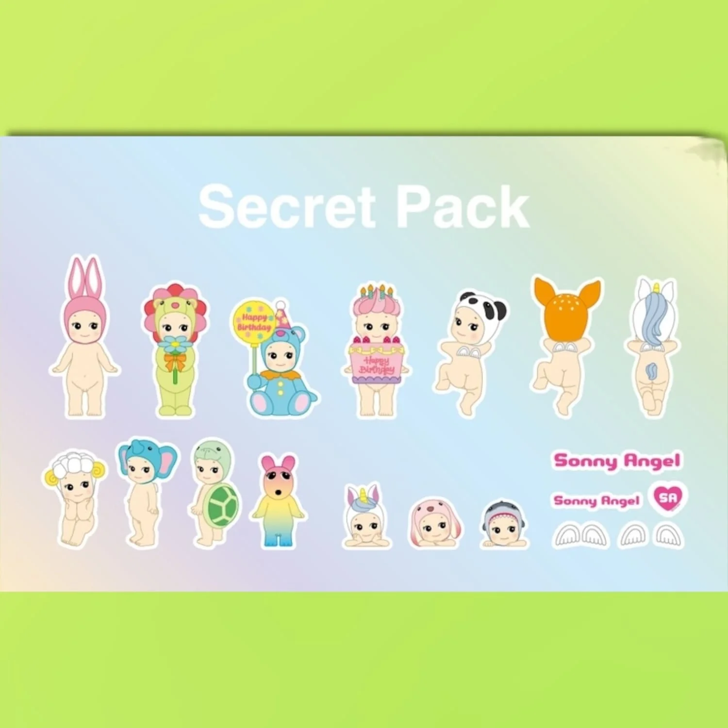 Sonny Angel Blind Box Sticker Pack - Series 1 Animal - Image 5