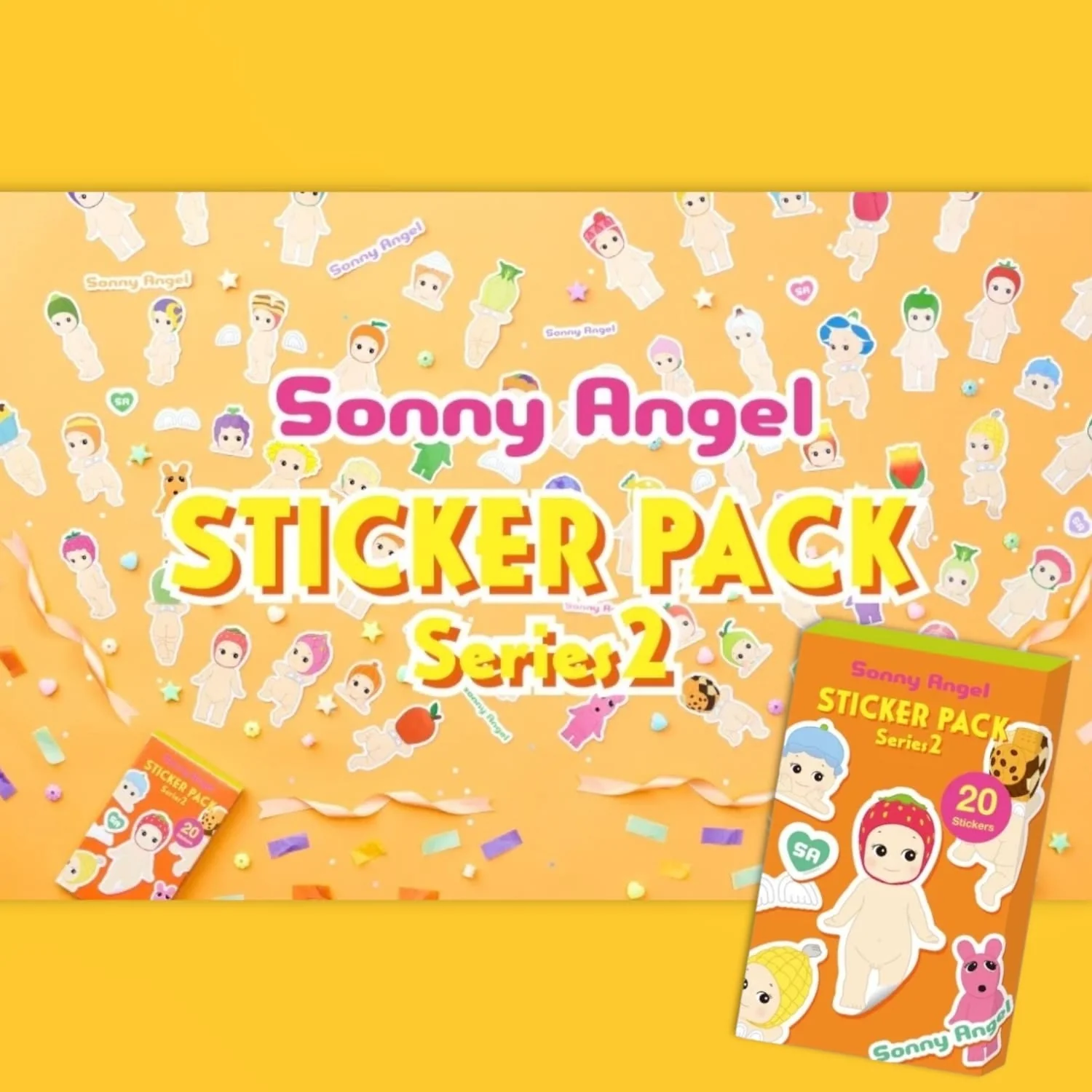 Sonny Angel Blind Box Sticker Pack - Series 2 - Image 2