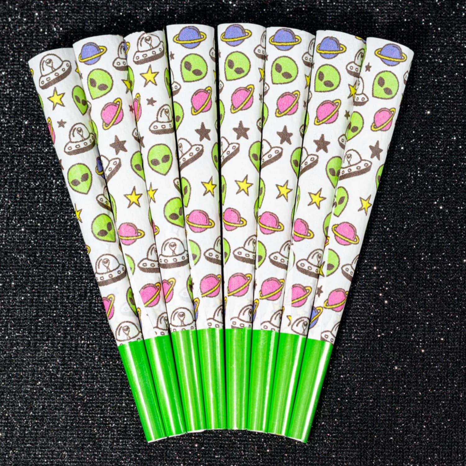 Canna Style Space Doodle Cones - 8 Pack
