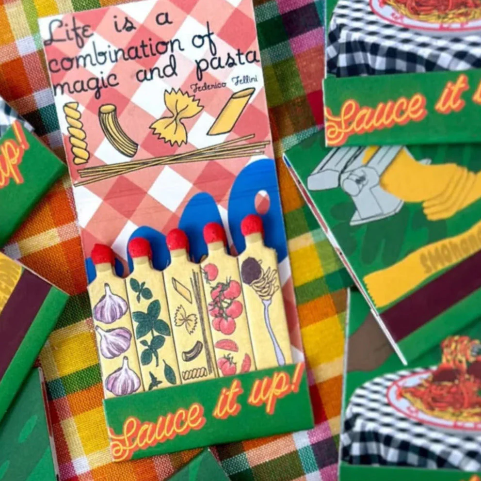 Spaghetti Night Matchbook