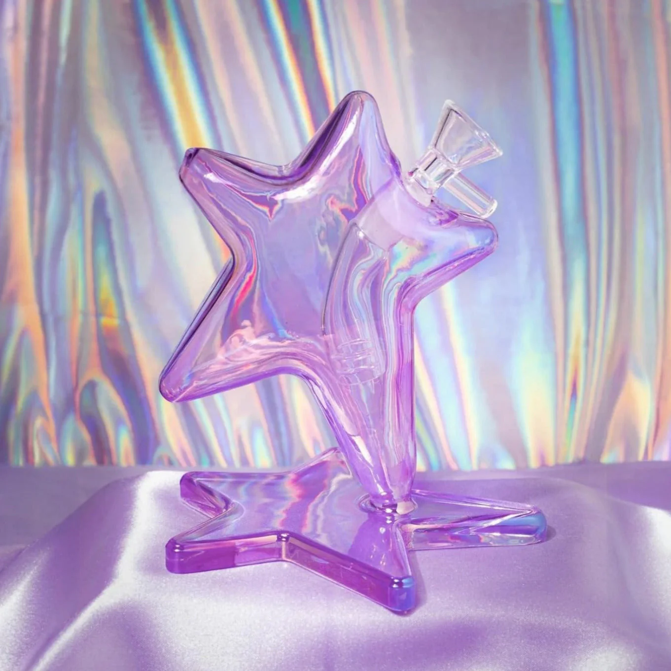 Canna Style Purple Star Bubbler - Image 2