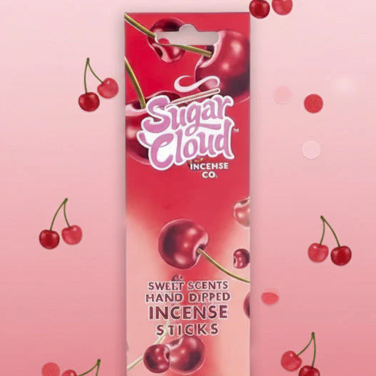 Sugar Cloud Incense Sticks - Wild Cherry - Image 2