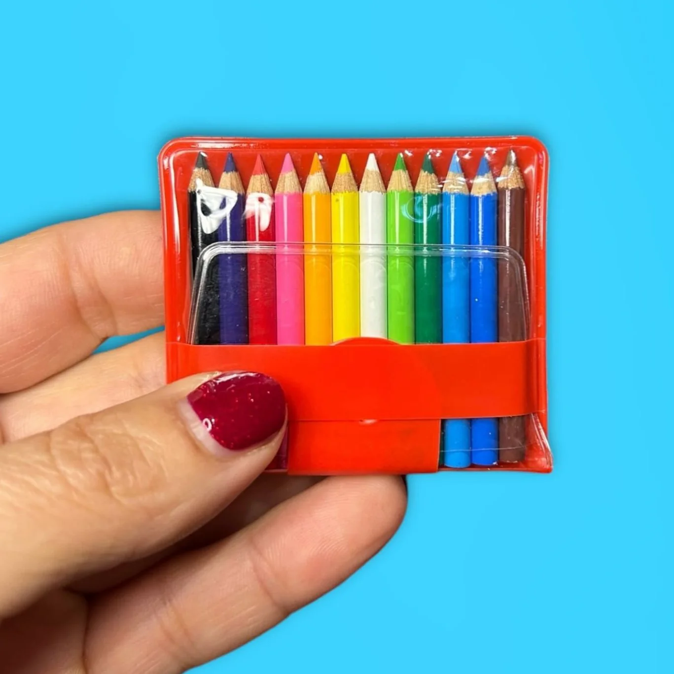 Tiny Colored Pencils Pouch Set - Image 3
