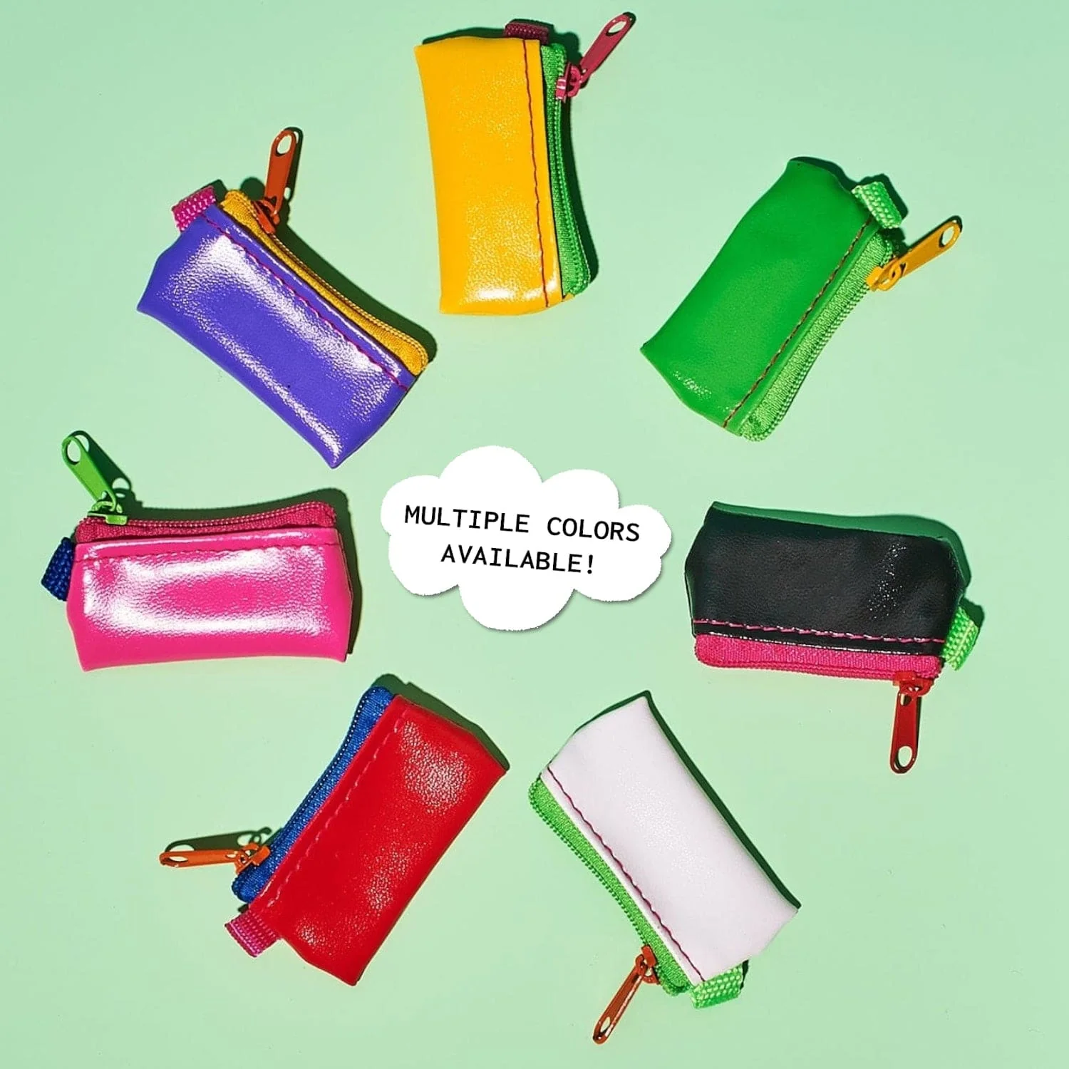 Tiny Zipper Pouch - Assorted Colors - Image 3