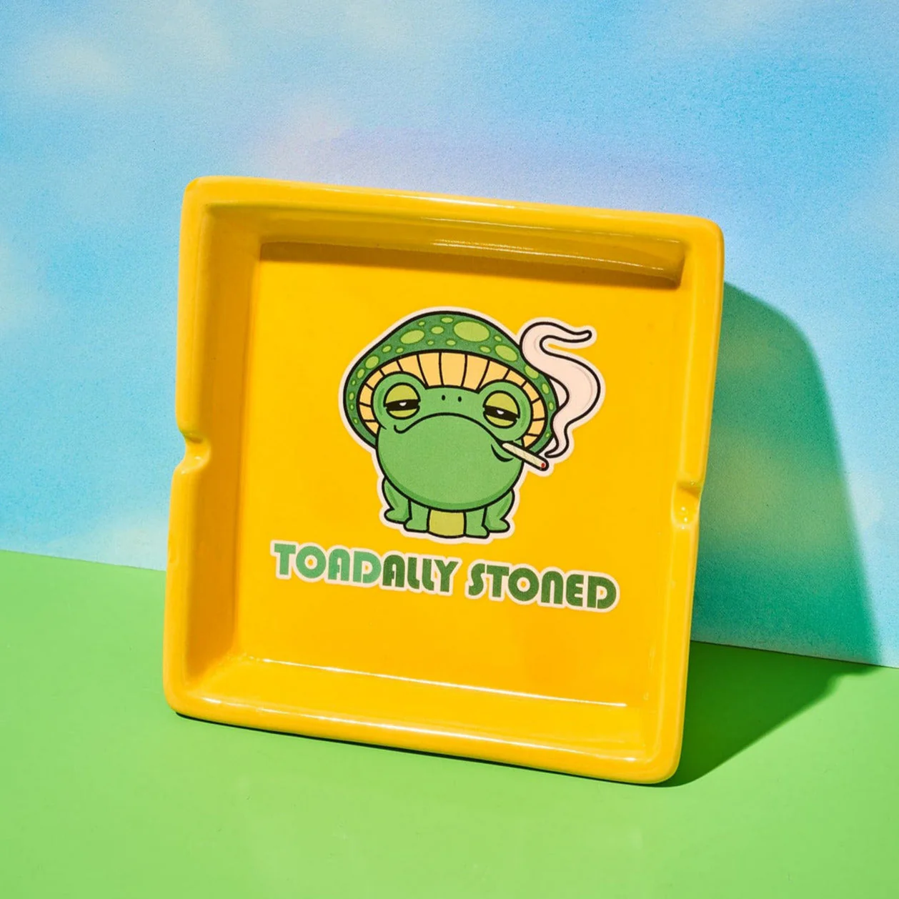 Toadally Stoned Ashtray