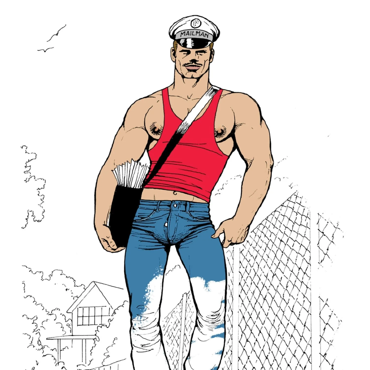 Tom of Finland Adult Coloring Book - Image 3
