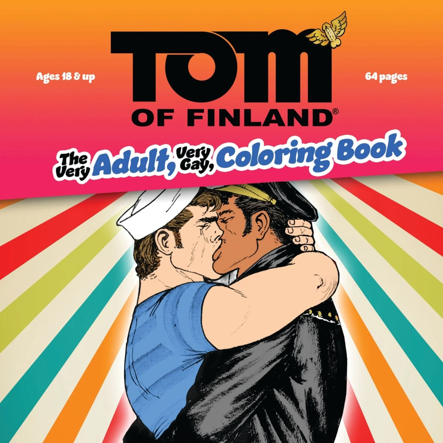 Tom of Finland Adult Coloring Book - Image 4