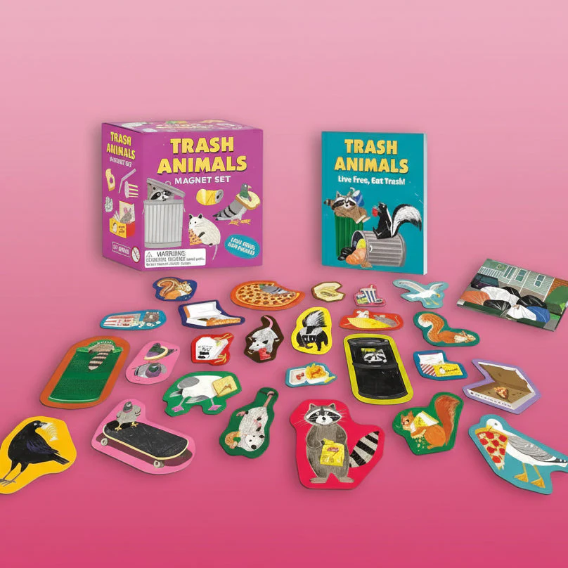 Trash Animals Magnet Set - Image 3