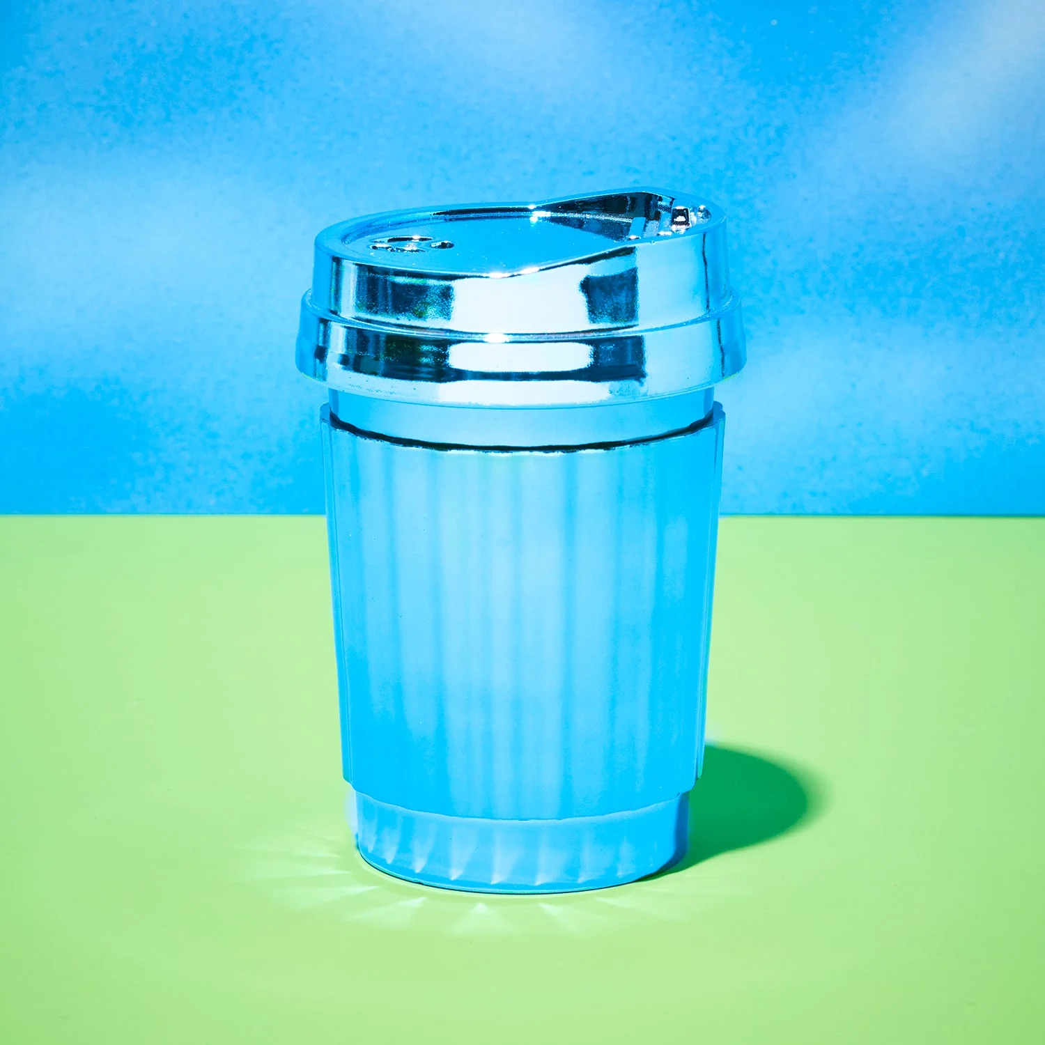 Trash Can Grinder Blue - Image 2