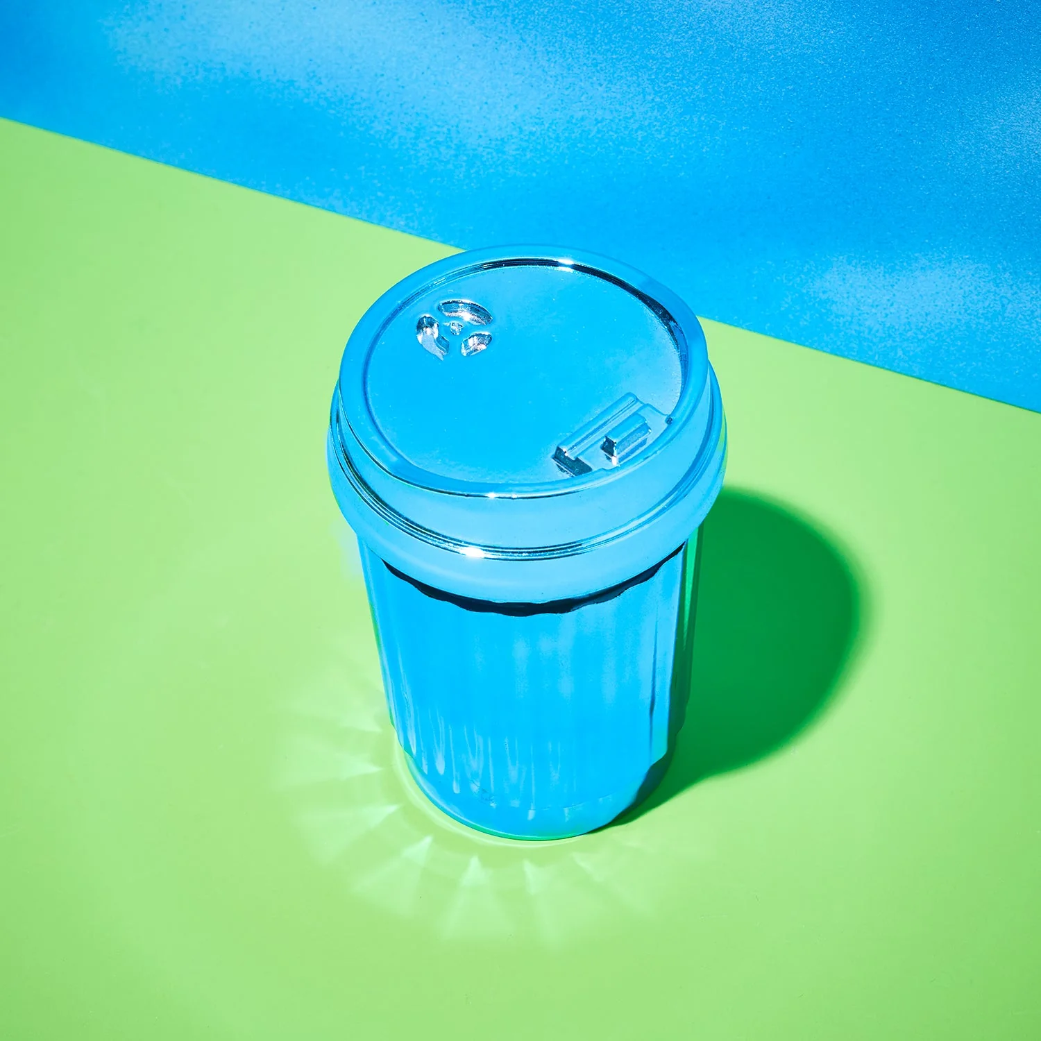Trash Can Grinder Blue - Image 3