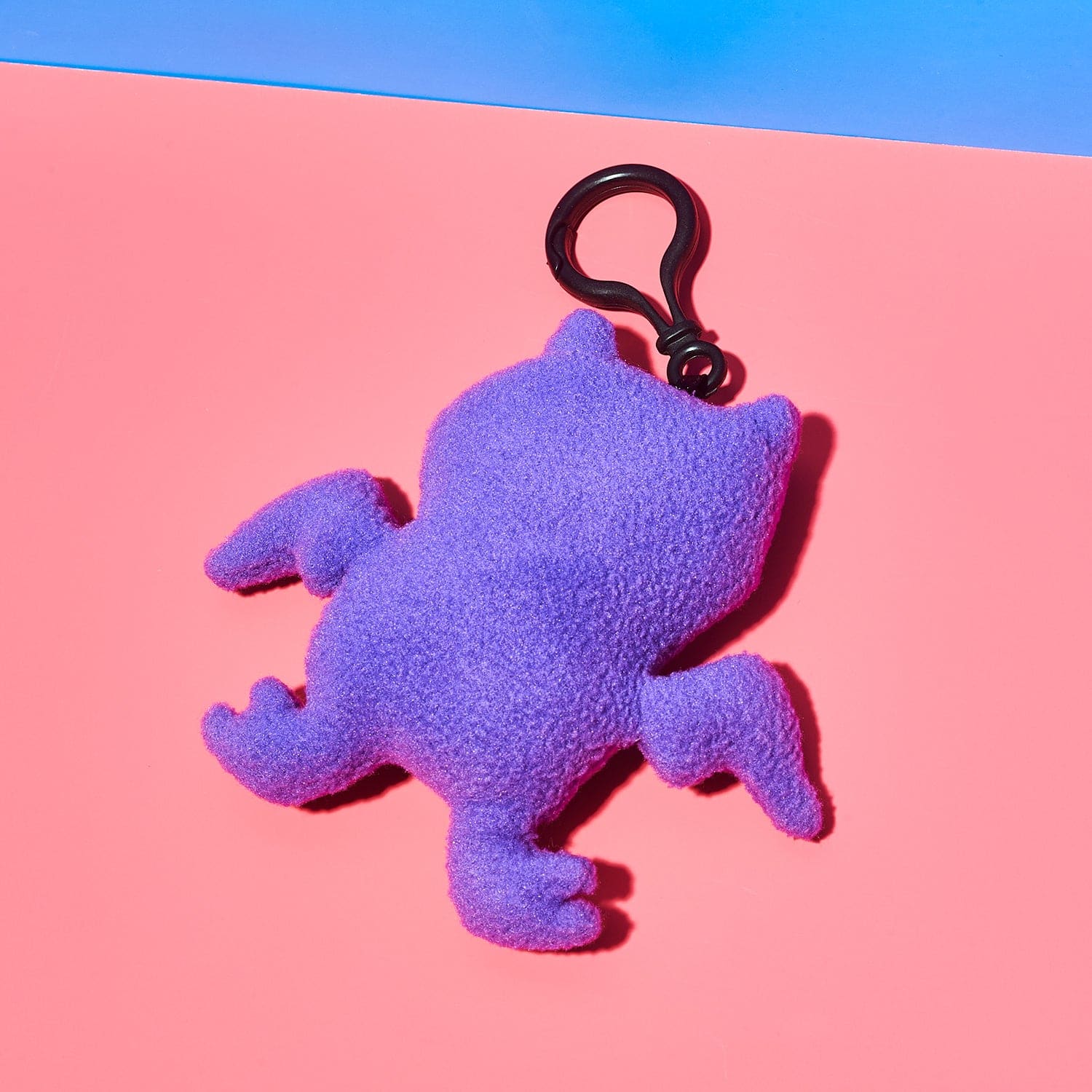 UglyDolls Plush Keychain Clip - Ice Bat Purple - Image 3