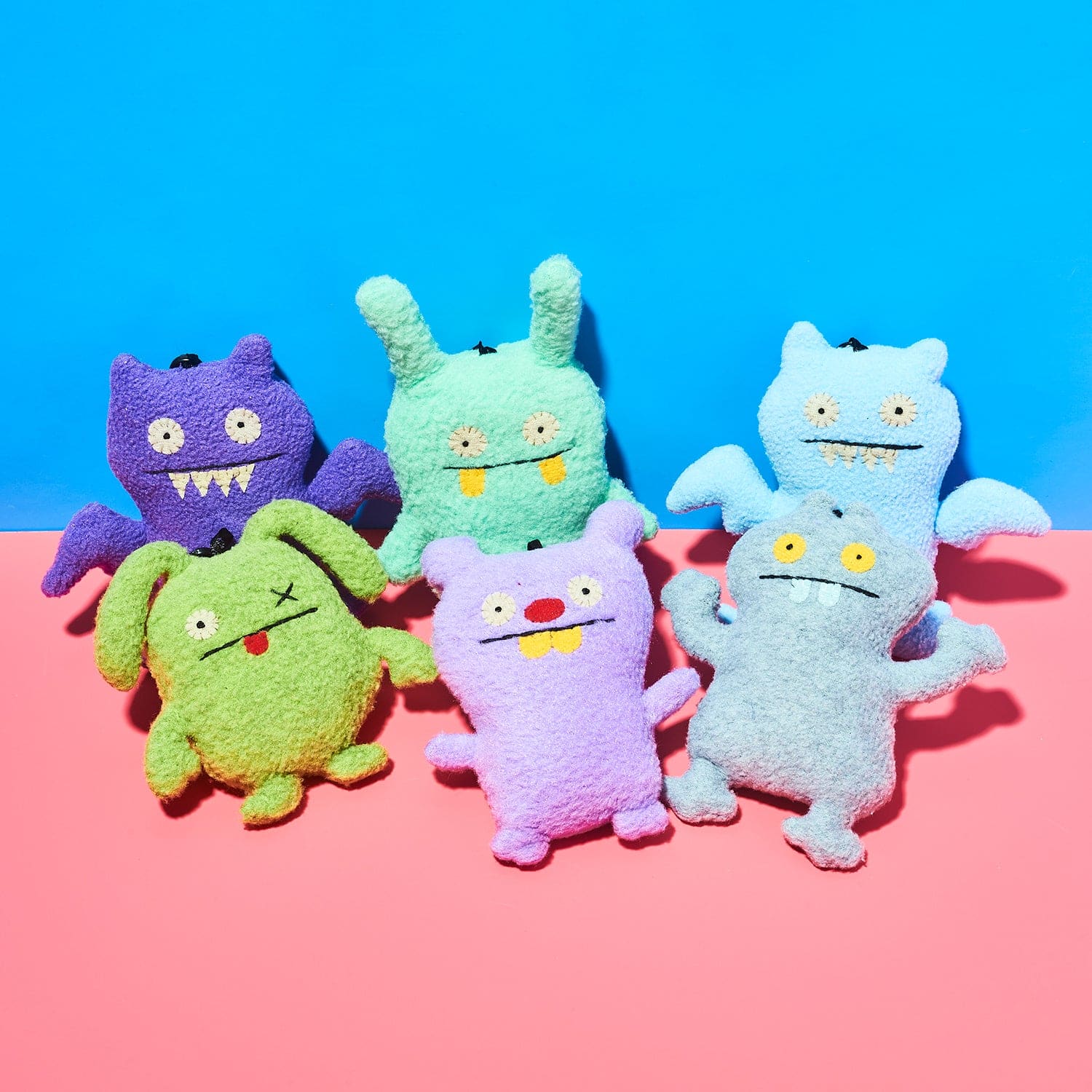 UglyDolls Plush Keychain Clip - Ice Bat Purple - Image 4