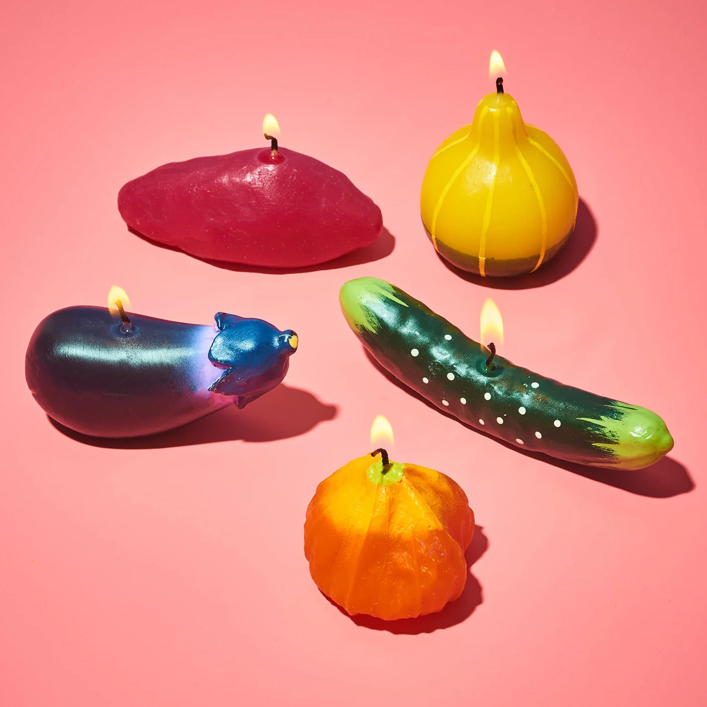 Vegetables in Basket Candle
