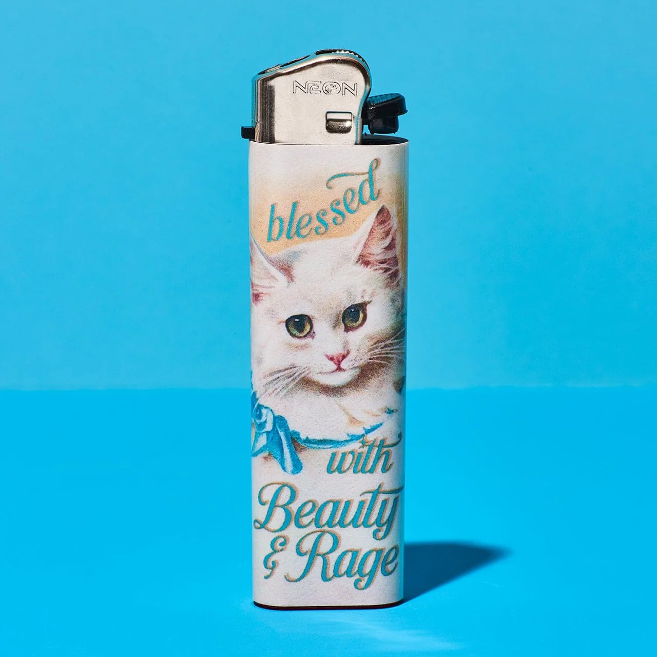 Blessed with Beauty & Rage Cat Lighter