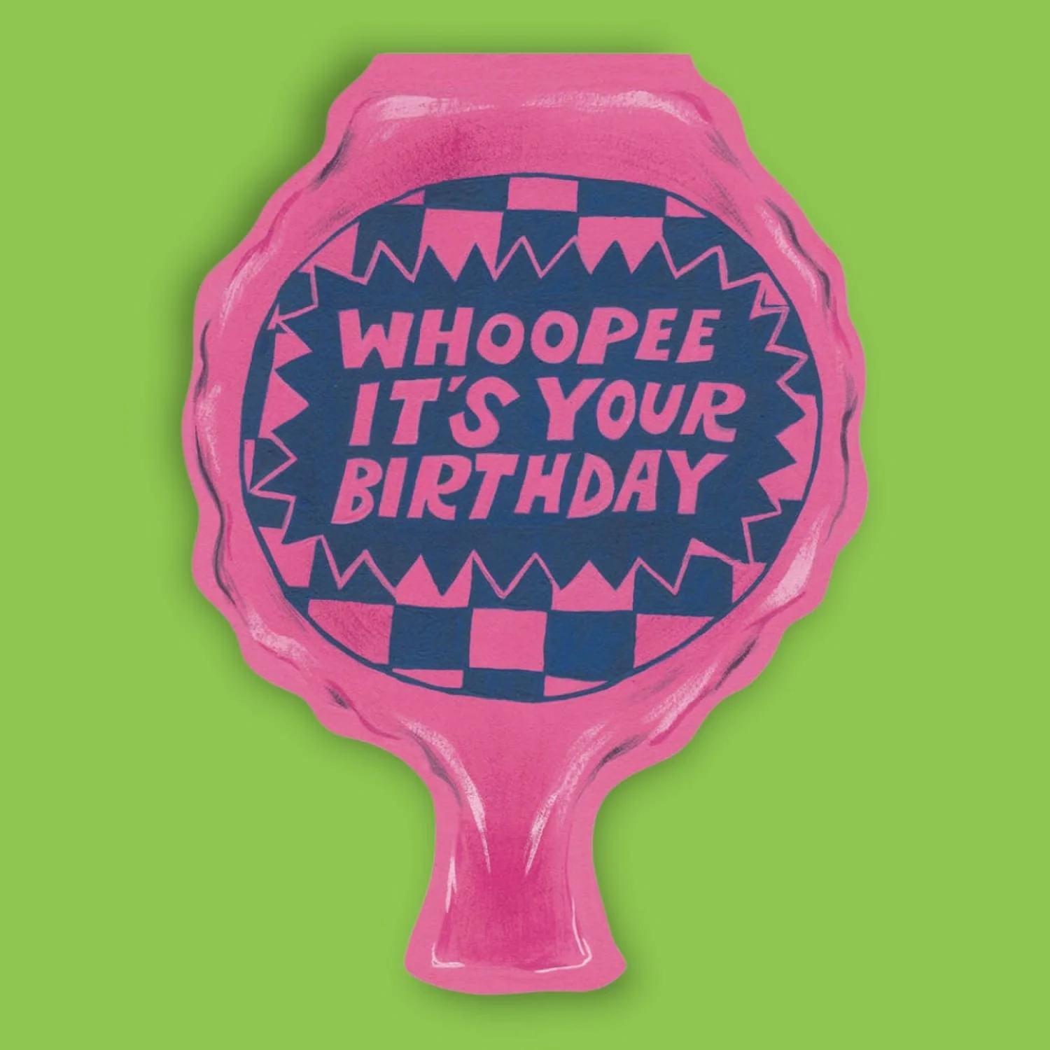 Whoopee Cushion Birthday Greeting Card