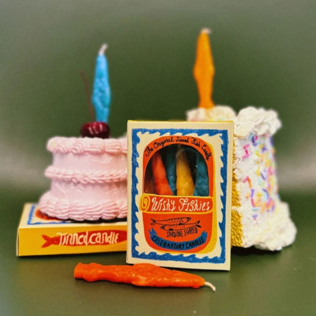 Wishy Fishies Sardine Birthday Candles - Image 2