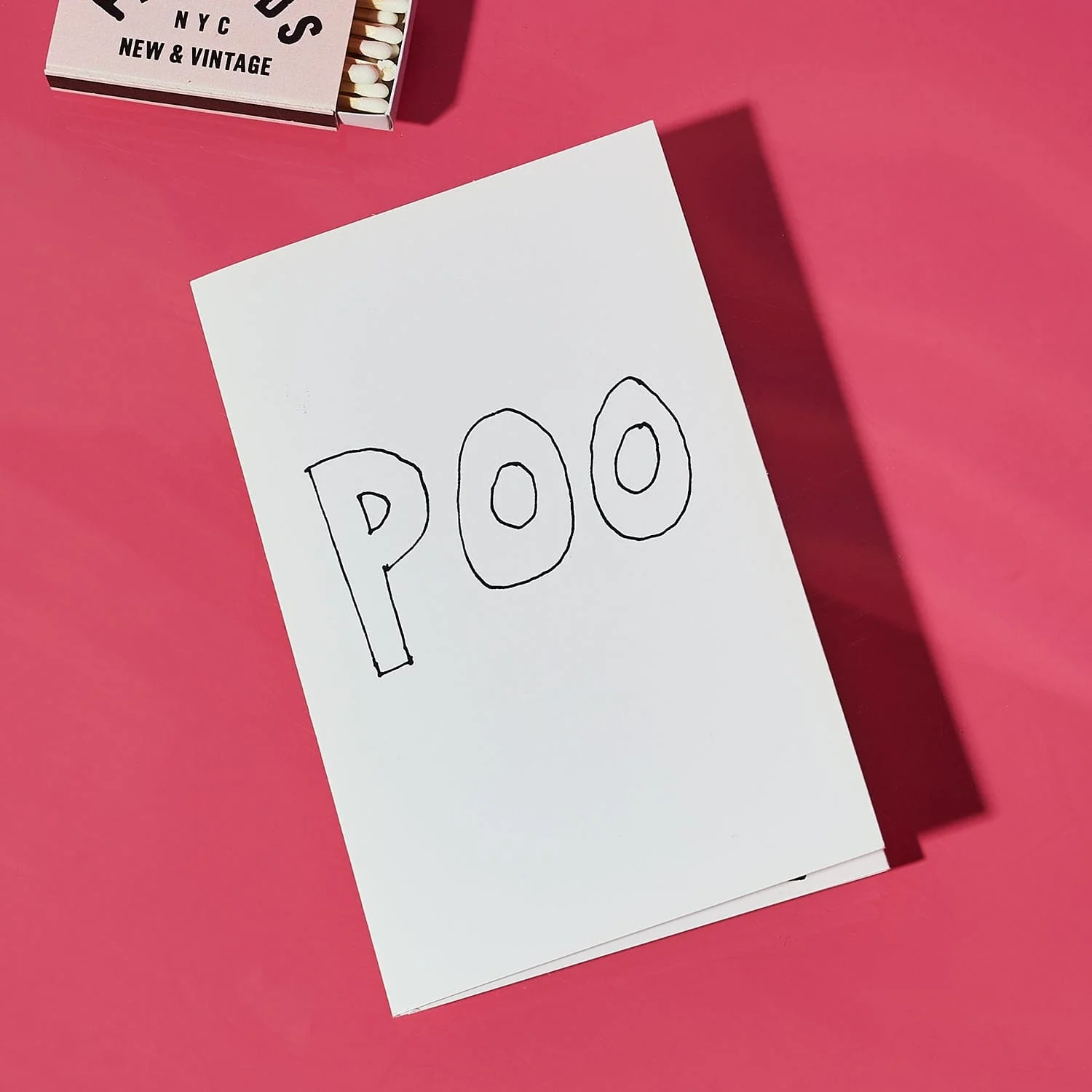 Lady Goes Poo Pop Up Greeting Card - Image 5