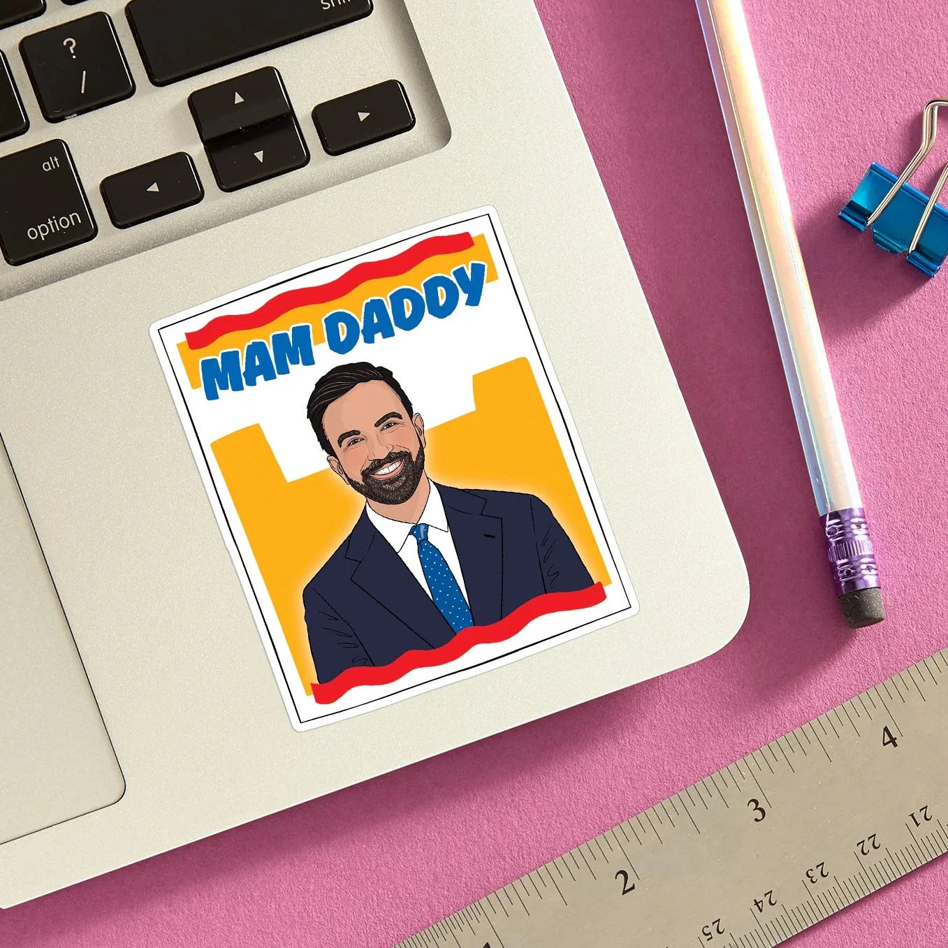 Die Cut Sticker - Zohran Mamdaddy